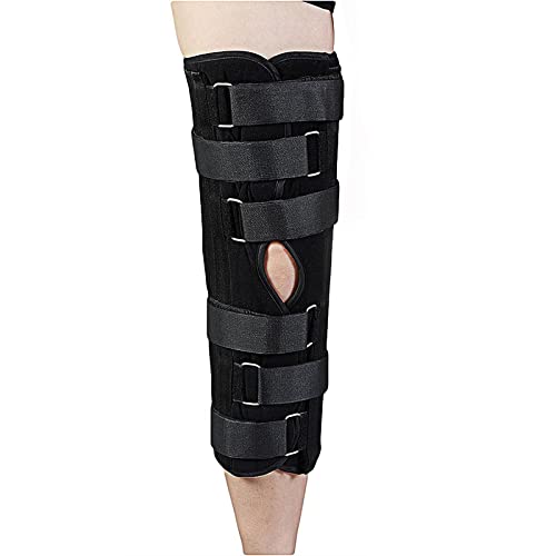 TANDCF Knee Immobilizer Secure Comfort Knee Brace & Stabilizer for Recovery,Knee Fractures,Instability, ACL,MCL,Meniscus Tear,Arthritis,Displacement & Post Surgery Recovery,Height 18.1" Universal from TANDCF bestlife
