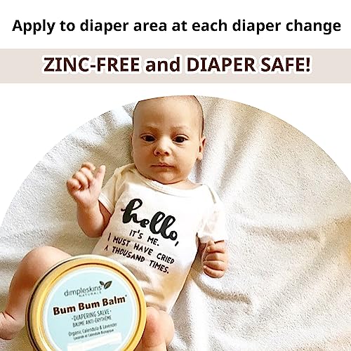 Bum Bum Balm 85g All Natural Diapering Salve LARGE SIZE by Dimpleskins Naturals from Dimpleskins Naturals