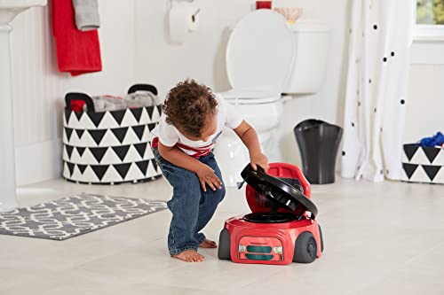 The First Years Training Wheels Racer Potty System | Easy to Clean and Easy to Use Potty Training Seat by TOMY Corp