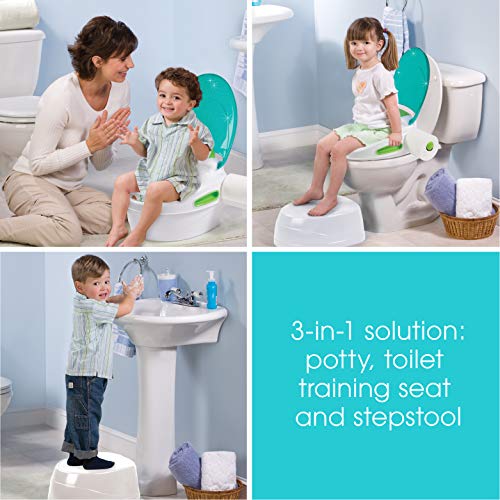 Summer Step by Step Potty, NeutralÂ  â 3-in-1 Potty Training Toilet â Features Contoured Seat, Flushable Wipes Holder and Toilet Tissue Dispenser by Summer