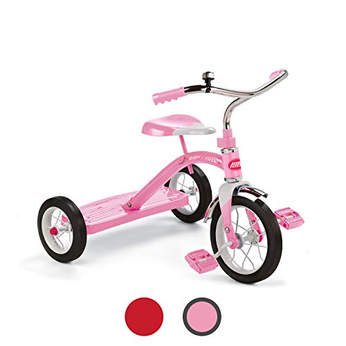 Radio Flyer Classic Pink 10" Tricycle, toddler trike, ages 2-4 from Radio Flyer