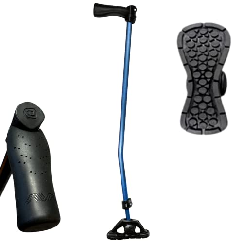 GIVE The Gift of Mobility â Freedom - New All-Terrain Design - Dynamo Swing Cane is The Most Stable Cane Ever. Balanced & Adjustable. Science Built it for Comfort and Confidence. from DynamoMe