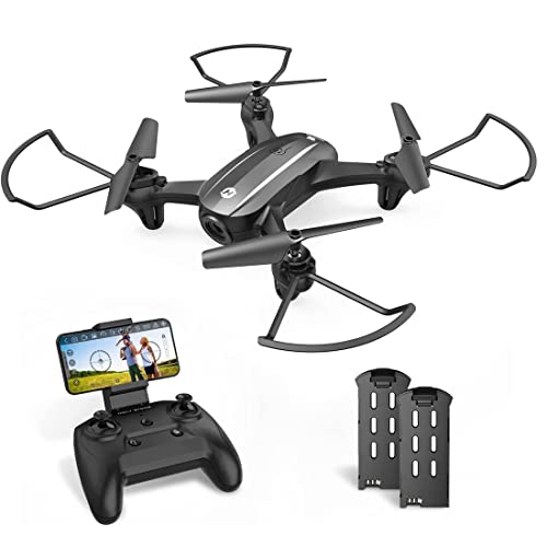 Holy Stone HS340 Mini Drone with 720P Wifi FPV Camera for Kids Adults, RC Quadcopter with Throw to Go, Circle Fly, Auto Rotation, Gesture/Voice Control, Waypoint Fly, 3D Flips, Fun Toy for Boys Girls from Holy Stone