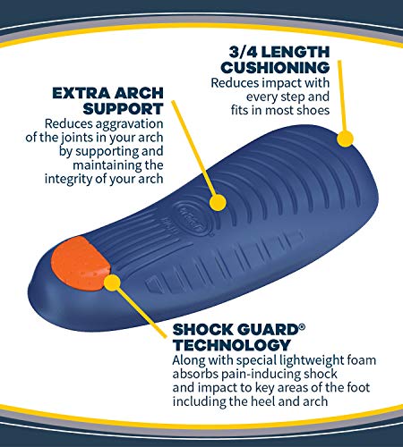 Dr. Scholl's ARCH Pain Relief Orthotics, Insoles for Women (6-10), 1 Pair Shoe Inserts from Bayer HealthCare LLC