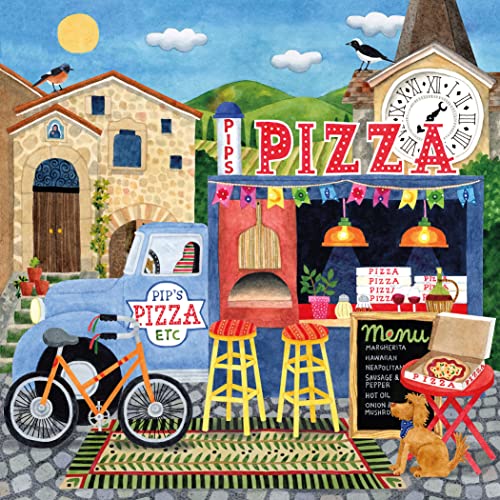 Ceaco - Food Trucks - Pip's Pizza Truck - 500 Piece Jigsaw Puzzle from Ceaco