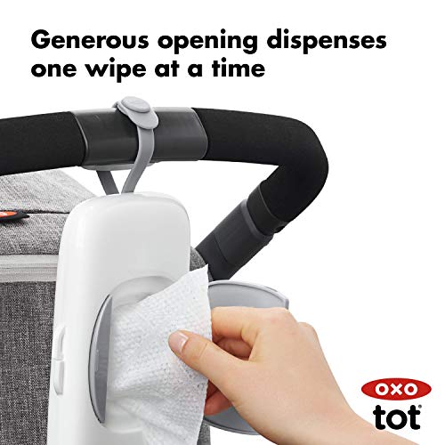 OXO Tot On-The-Go Wipes Dispenser- Gray by OXO Tot