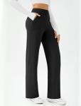DLOODA Women's High-Waist Wide Leg Lounge Pants
