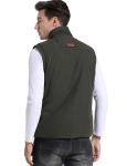 Flygo Men's Thick Fleece-Lined Winter Puffer Vest