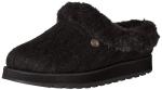 Skechers Women's Ice Angel Black Slippers, Size 8