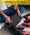 Men's Waterproof Hanging Toiletry Bag - Black