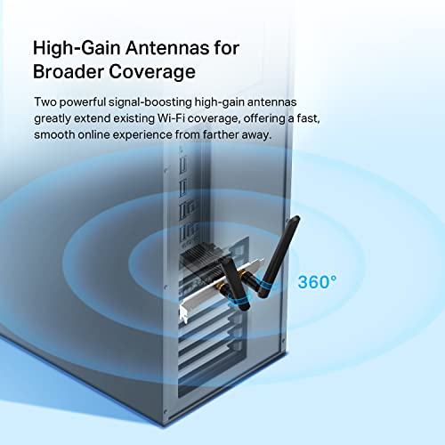 TP-Link WiFi 6 PCIe Card AX3000 for Desktop