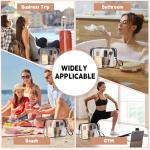 Icramsy TSA Approved Clear Travel Toiletry Bags