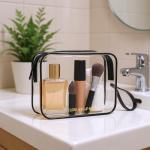 Icramsy TSA Approved Clear Travel Toiletry Bags