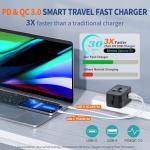 Universal USB-C Travel Adapter Fast Charge