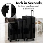 TACH V3 Travel Set with Connected Suitcases & Bags