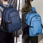 SHRRADOO Anti-Theft Travel Laptop Backpack in Royal Blue