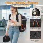 MATEIN 40L Airline Approved Carry-On Travel Backpack