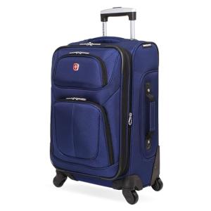SWISSGEAR 21-Inch Expandable Softside Luggage - Blue