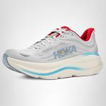 Hoka Women's Bondi 9 Shoes, Cosmic Grey/Stardust