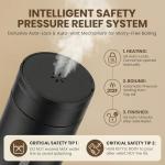 Rzlinn Travel Electric Kettle with Temperature Control