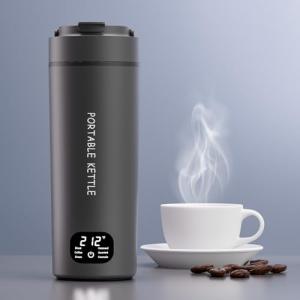 Portable Electric Travel Kettle with Temperature Control