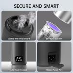 Portable Electric Travel Kettle with Temperature Control