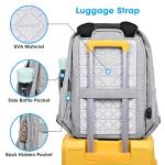 Anti-Theft Waterproof Travel Backpack with USB Charging