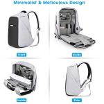 Anti-Theft Waterproof Travel Backpack with USB Charging