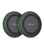 Yootech 7.5W Qi Wireless Charger - 2 Pack
