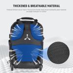 Neewer 2-in-1 Waterproof Rolling Camera Bag - Black