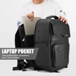 Cwatcun D97 Large Black Camera Backpack