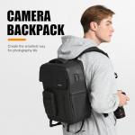 Cwatcun D97 Large Black Camera Backpack