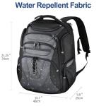 KROSER Water-Repellent Travel Laptop Backpack 18.4