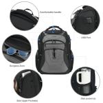 KROSER Water-Repellent Travel Laptop Backpack 18.4