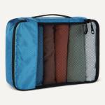 Travel Packing Cubes - 4 Piece Set, Sky Blue