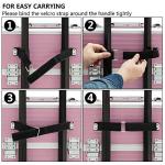 Mefeir Pink 2-in-1 Travel Makeup Trolley Case