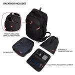 SwissGear Hybrid Travel Laptop Backpack - Black