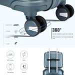 Somago 3-Piece Hardshell Luggage Set with TSA Lock