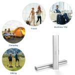 Aluminum Toothbrush Case for Travel and Camping