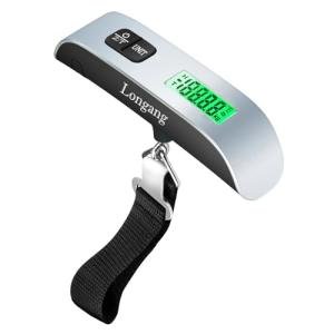 Travel-Friendly Luggage Scale with Tare Function