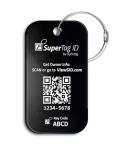 Dynotag Sentry Smart Luggage Tag with Steel Loop
