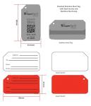 Smart Stainless Steel Luggage ID Tag with DynoIQ