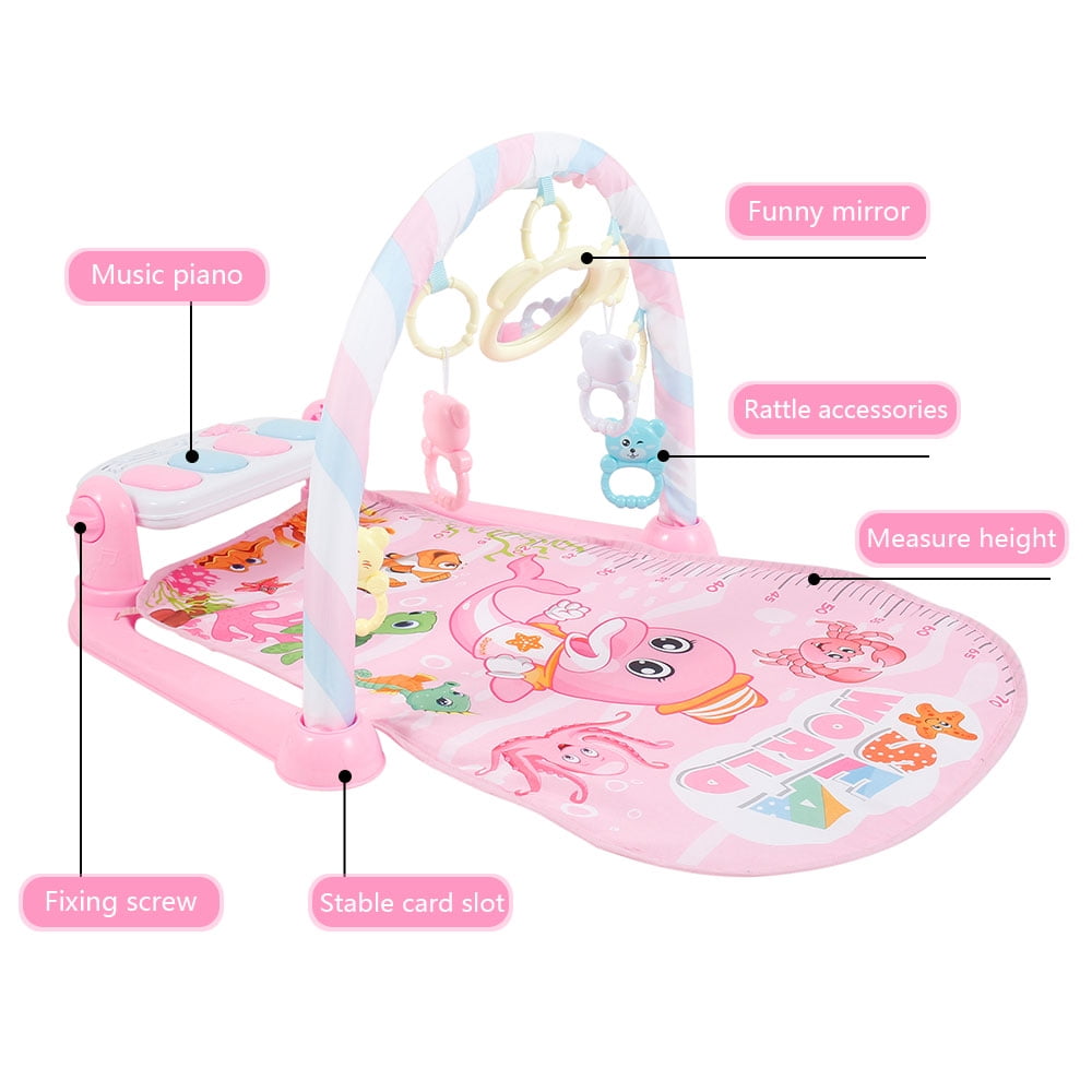 3-in-1 Baby Play Mat with Music and Piano