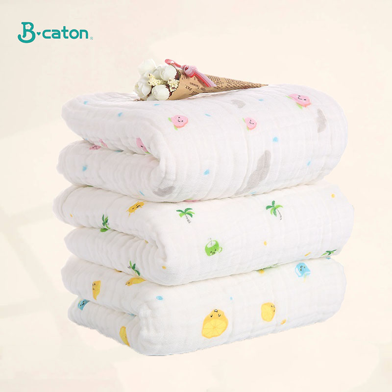 100% Cotton Baby Bath Towel and Blanket Set