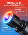 RENPHO Deep Tissue Massage Gun with Heat & Cold
