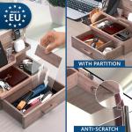 Phone Docking Station with Drawer Organizer and Stand