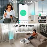 Homvana Smart Air Purifier for Large Rooms