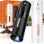 Rechargeable Electric Salt and Pepper Grinder Set