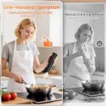 Rechargeable Electric Salt and Pepper Grinder Set