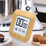 Smart Kitchen Timer with Magnetic Clock & LCD Display